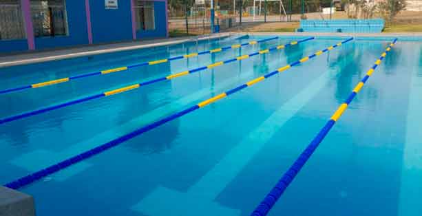 Líneas de flotación para piscinas